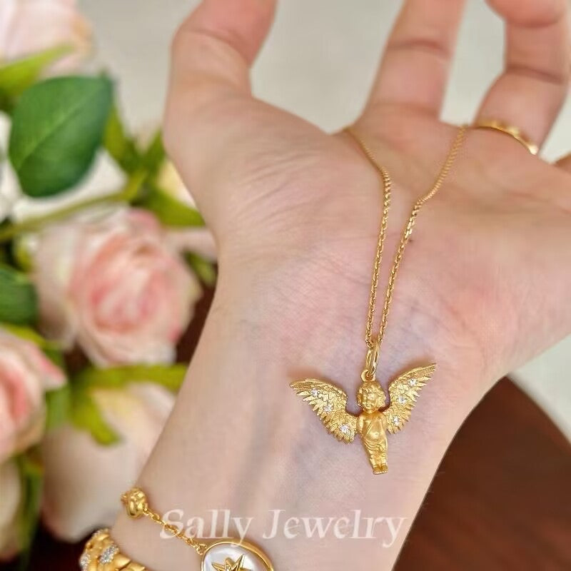 Cupid Angel Necklace