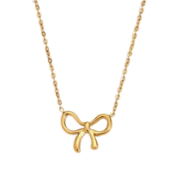 Bow Necklace