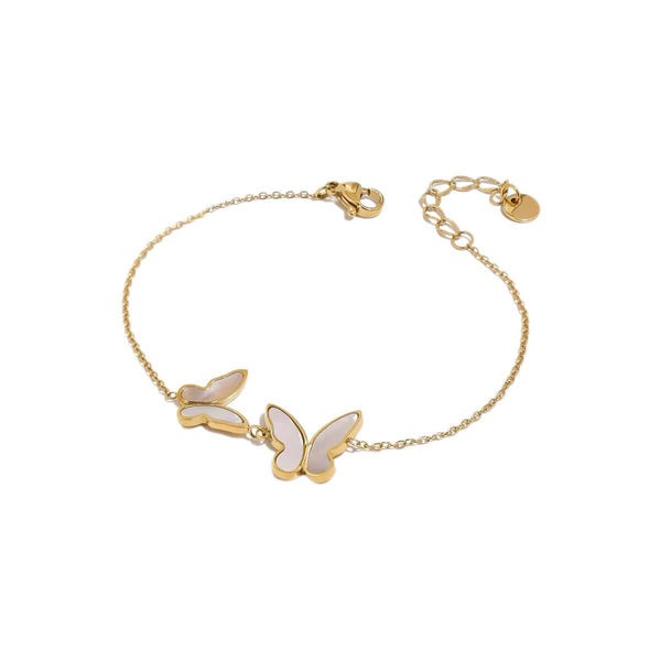 Shell Butterfly Bracelet