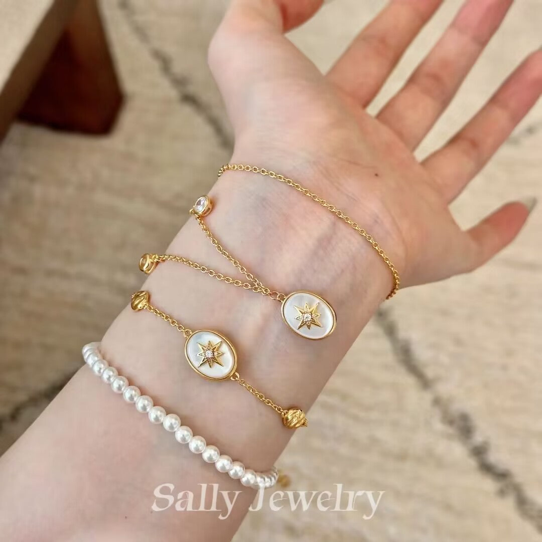 Shell Lucky Star Jewelry Set