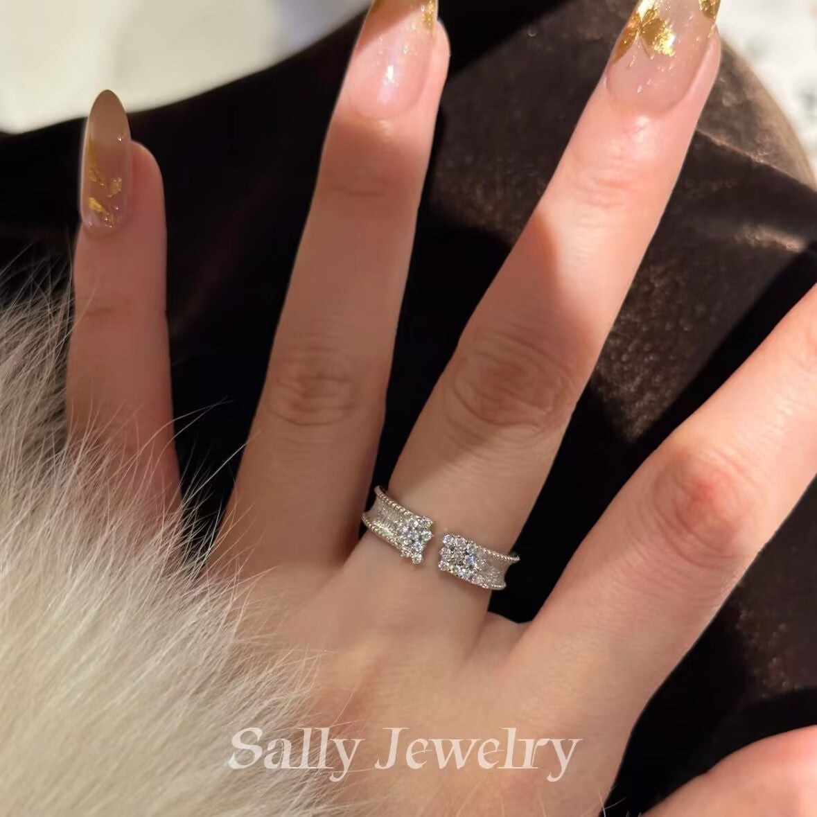 Star Brushed Ring