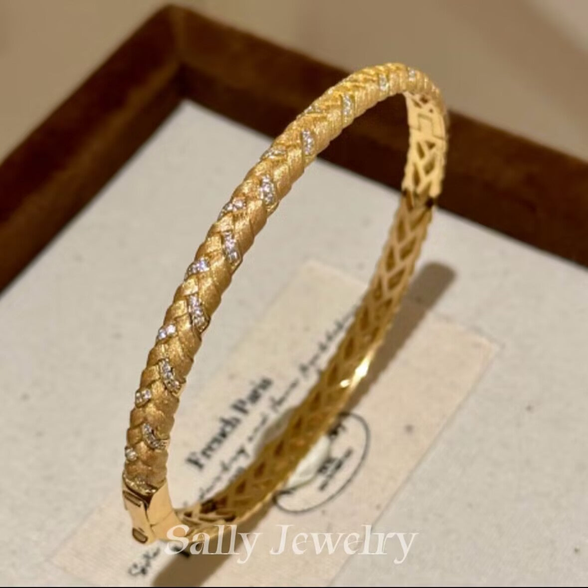 Wheat Brushed Bangle